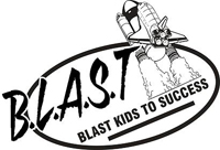 BLAST Banner Lake After School Time Logo